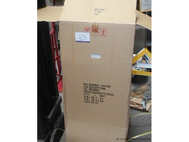Olie opvangbak usag, 263 ra - afbeelding 1 van  3