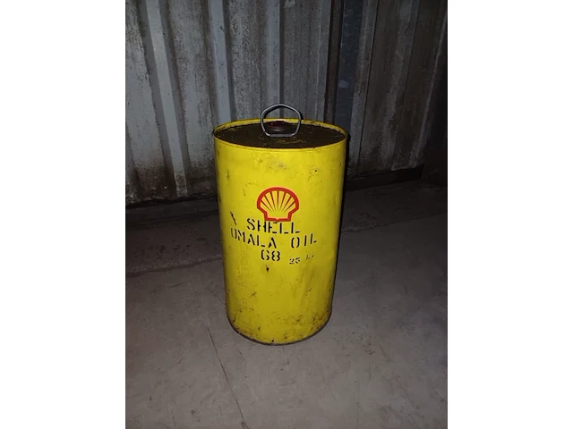 Oliebidon shell 25 l (ledig) - afbeelding 1 van  2