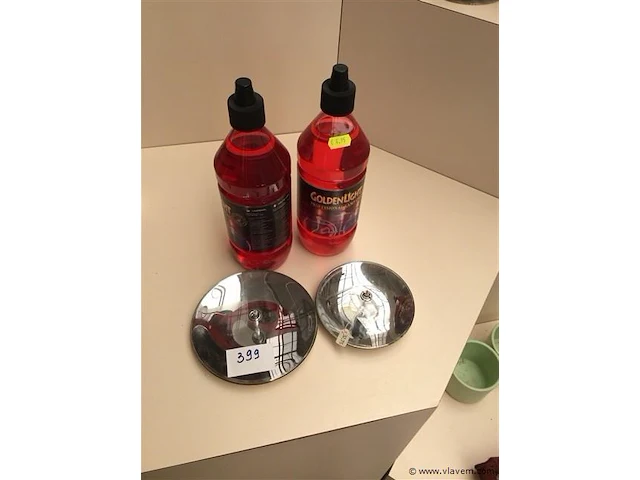 Olielampen + olie - afbeelding 1 van  2