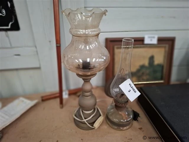 Olielamp&lampadaire - afbeelding 1 van  2