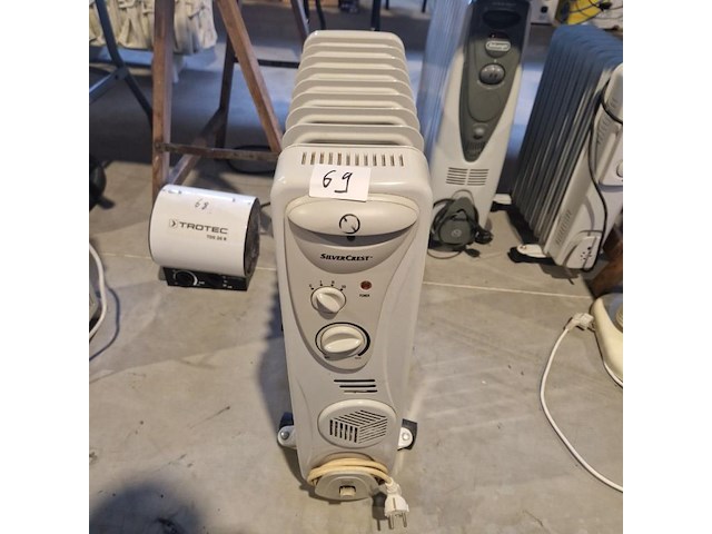 Olieradiator silverpress - afbeelding 1 van  2