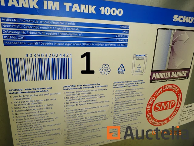 Olietank met eenfasig pistool - afbeelding 8 van  8