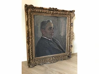 Olieverf op doek. the godfather michael corleone. - afbeelding 2 van  5