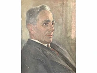 Olieverf op doek. the godfather michael corleone. - afbeelding 3 van  5