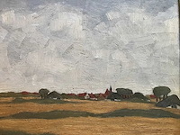 Olieverf schilderij op doek. gesigneerd. belgische school - afbeelding 5 van  28