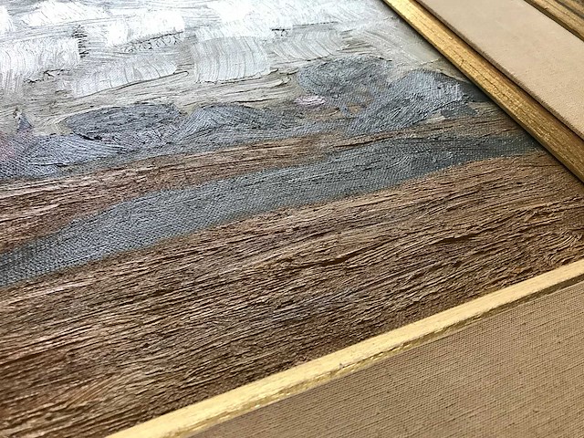 Olieverf schilderij op doek. gesigneerd. belgische school - afbeelding 7 van  28