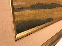 Olieverf schilderij op doek. gesigneerd. belgische school - afbeelding 15 van  28