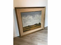 Olieverf schilderij op doek. gesigneerd. belgische school - afbeelding 23 van  28