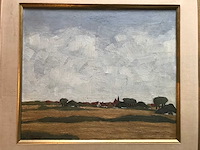 Olieverf schilderij op doek. gesigneerd. belgische school - afbeelding 4 van  28