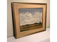 Olieverf schilderij op doek. gesigneerd. belgische school - afbeelding 11 van  28