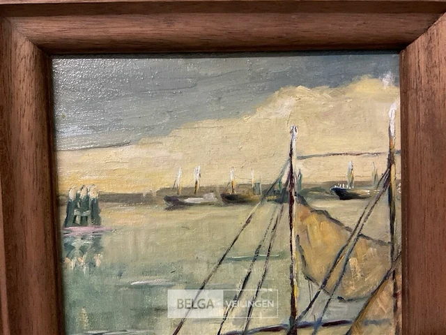 Olieverfschilderij a.dekelver - afbeelding 3 van  5