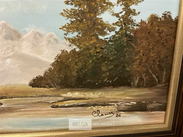 Olieverfschilderij clause - afbeelding 6 van  7