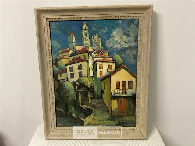 Olieverfschilderij clement van campenhout - afbeelding 1 van  5