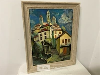 Olieverfschilderij clement van campenhout - afbeelding 2 van  5