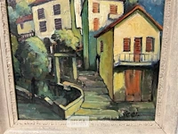 Olieverfschilderij clement van campenhout - afbeelding 4 van  5