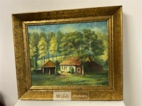 Olieverfschilderij clement van campenhout - afbeelding 1 van  5