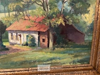 Olieverfschilderij clement van campenhout - afbeelding 2 van  5