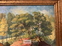 Olieverfschilderij clement van campenhout - afbeelding 3 van  5