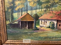 Olieverfschilderij clement van campenhout - afbeelding 5 van  5