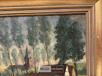Olieverfschilderij clement van campenhout - afbeelding 3 van  5