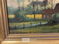 Olieverfschilderij clement van campenhout - afbeelding 5 van  5