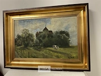 Olieverfschilderij de wolf - afbeelding 2 van  6