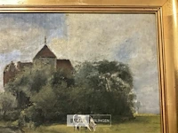 Olieverfschilderij de wolf - afbeelding 4 van  6