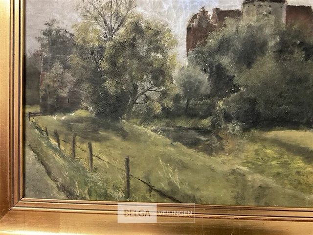 Olieverfschilderij de wolf - afbeelding 6 van  6