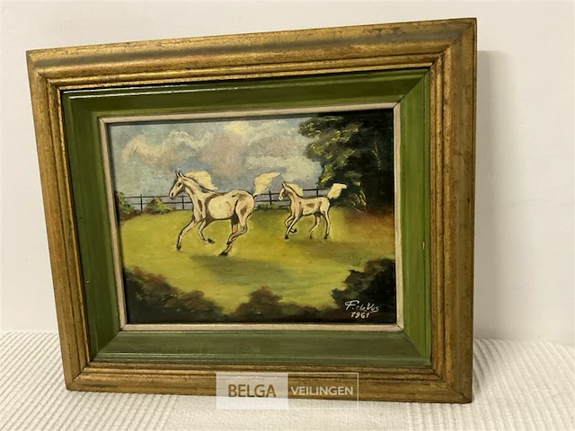 Olieverfschilderij f. de vos - afbeelding 1 van  3