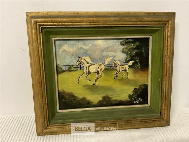 Olieverfschilderij f. de vos - afbeelding 2 van  3