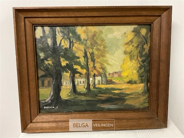 Olieverfschilderij f.dekelver - afbeelding 1 van  5