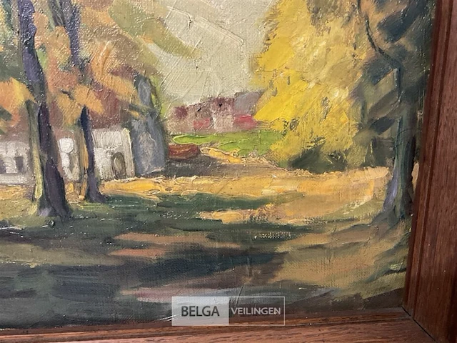 Olieverfschilderij f.dekelver - afbeelding 2 van  5