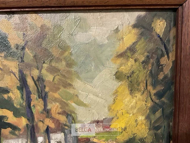 Olieverfschilderij f.dekelver - afbeelding 4 van  5