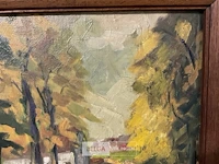 Olieverfschilderij f.dekelver - afbeelding 4 van  5