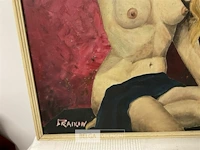 Olieverfschilderij fraikin - afbeelding 4 van  6
