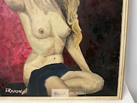 Olieverfschilderij fraikin - afbeelding 5 van  6