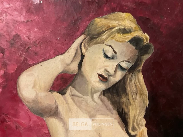 Olieverfschilderij fraikin - afbeelding 6 van  6