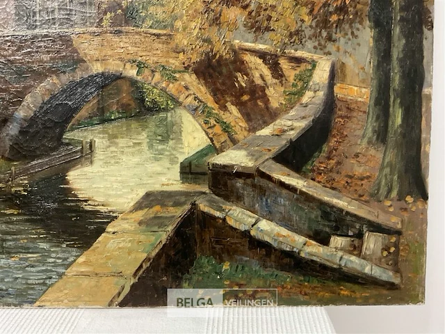 Olieverfschilderij jan maes - afbeelding 5 van  8