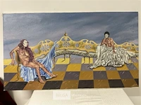 Olieverfschilderij jorge manosalvas - afbeelding 1 van  5