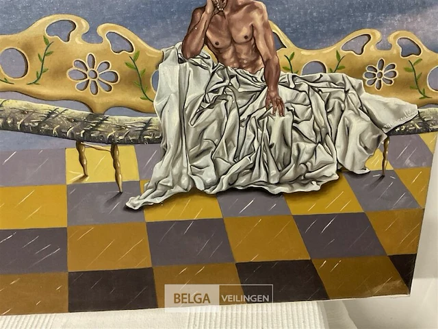 Olieverfschilderij jorge manosalvas - afbeelding 4 van  5