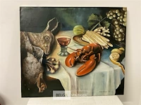 Olieverfschilderij simone verlaine