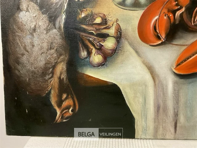 Olieverfschilderij simone verlaine - afbeelding 6 van  7