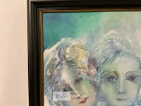 Olieverfschilderij simone verlaine - afbeelding 2 van  5