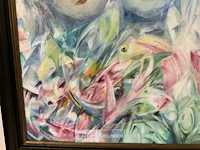 Olieverfschilderij simone verlaine - afbeelding 4 van  5