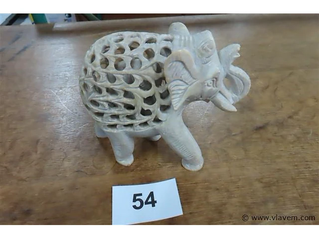 Olifant spekstone - afbeelding 1 van  3