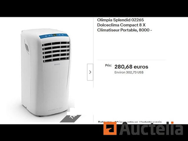 Olimpia splendid dolceclima compact mobiele airconditioner - afbeelding 1 van  1