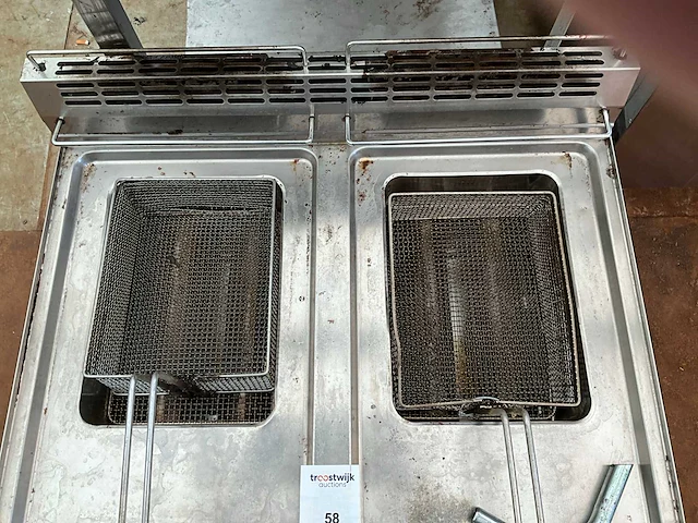 Olis dubbele gas friteuse - afbeelding 2 van  2