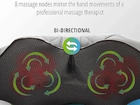 Oliver james shiatsu nek- en rugmassageapparaat met warmte - afbeelding 6 van  6