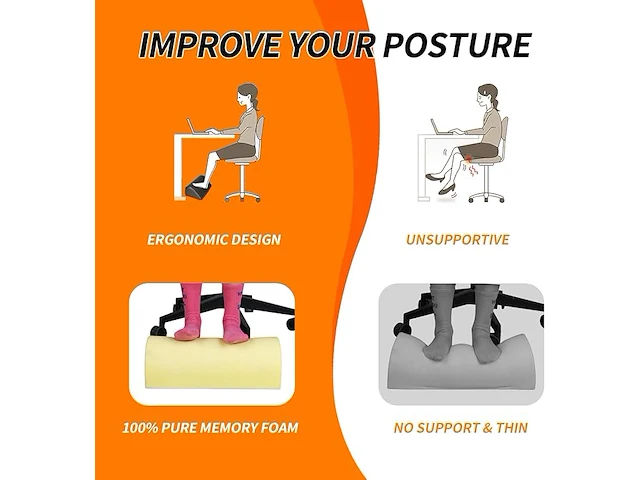 Olydon verwarmde voetensteun bureau - afbeelding 2 van  5