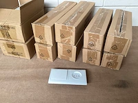 Olympic schakelaar + wandcontactdoos met afdekraam (40x) - afbeelding 3 van  4